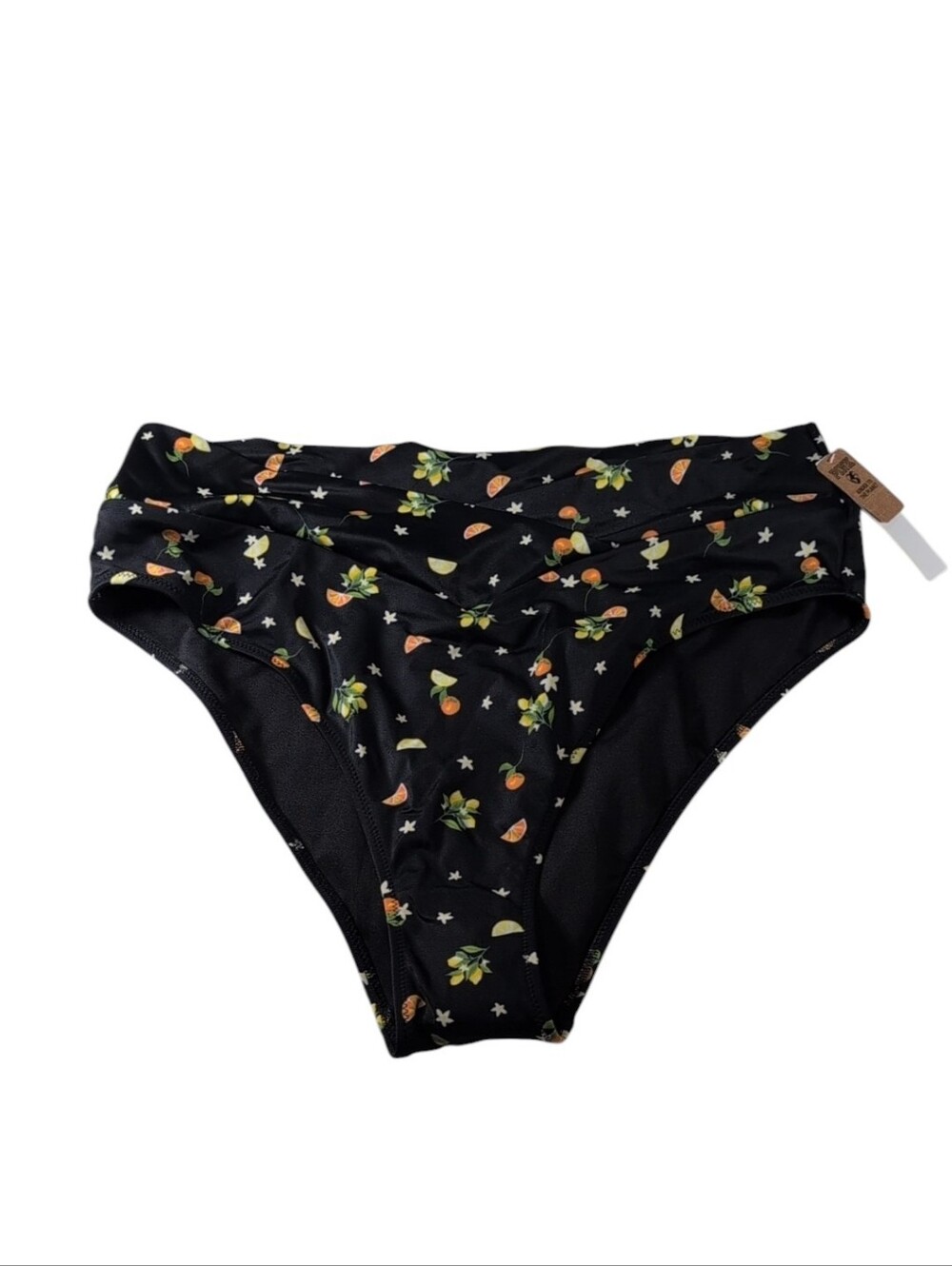 Victoria's Secret PINK High Waist Crossover Fruity Citrus Bikini Bottom Size XL